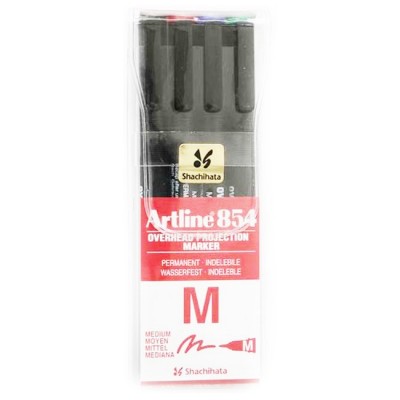 Pulpen Artline OHP EK-854-M 1.00 4 Warna